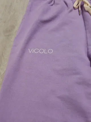 Pantaloni tuta Vicolo viola