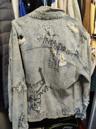 Cazadora vaquera Zara hombre