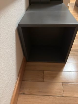 Cubo de almacenaje IKEA EKET gris oscuro