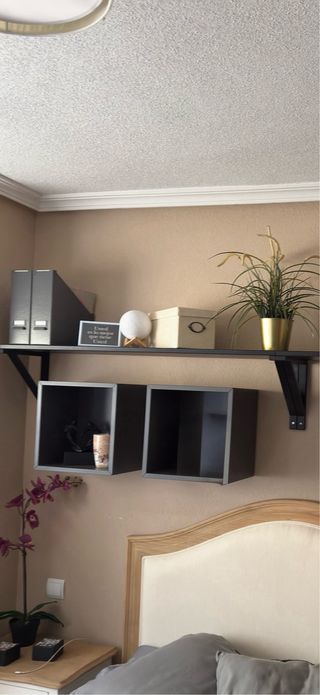 Cubo de almacenaje IKEA EKET gris oscuro