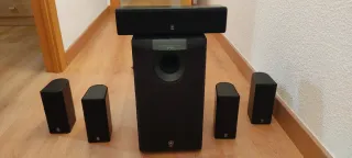 Amplificador Yamaha Home Cinema Negro
