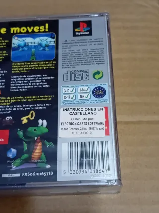 Juego Croc Cocodrilo Play1 Nuevo Precintado.