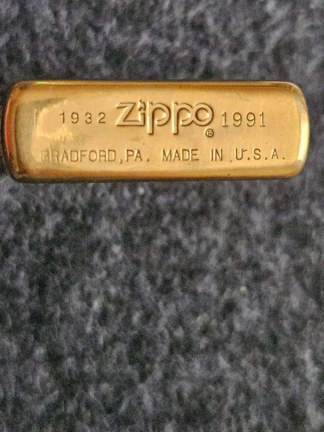 Zippo 1932-1991 Bradford PA Made in USA