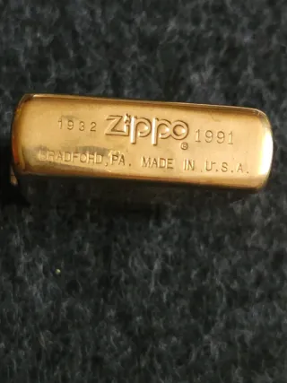 Zippo 1932-1991 Bradford PA Made in USA