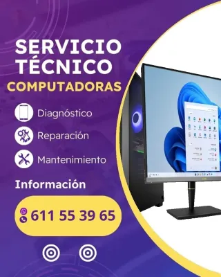 Servicio técnico de PCs y portátiles a domicilio