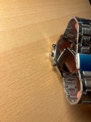 Reloj NATIONNR Azul y Plateado