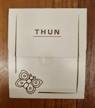 THUN chiudipacco campane rosse e oro nuovo