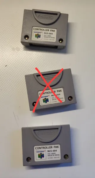 Pack N64: 1 Expansion Pak + 1 Controller Pak