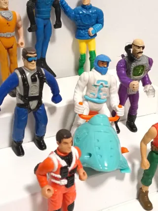 Lote 8 figuras Action Man Hasbro McDonald's