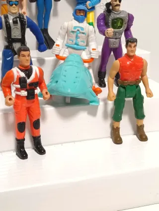 Lote 8 figuras Action Man Hasbro McDonald's