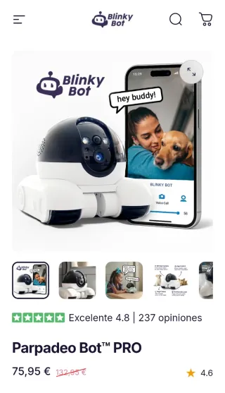 2 Cámaras Robot con Cable USB.