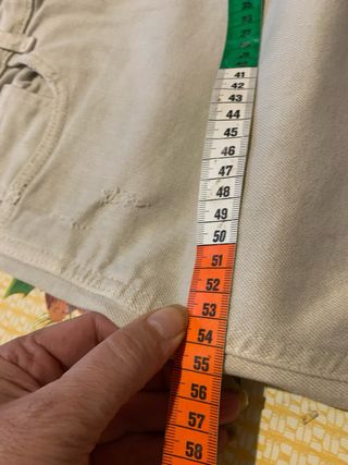 Pantaloni Zara Uomo Beige Strappati TgXL