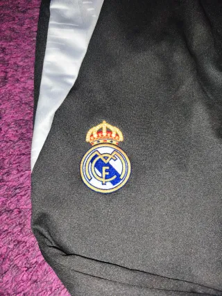Chándal Real Madrid Adidas Blanco y Negro 25/26