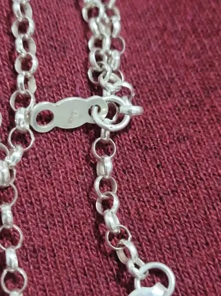 Collar mujer infinito plata