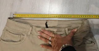 Pantaloni jeans sabbia