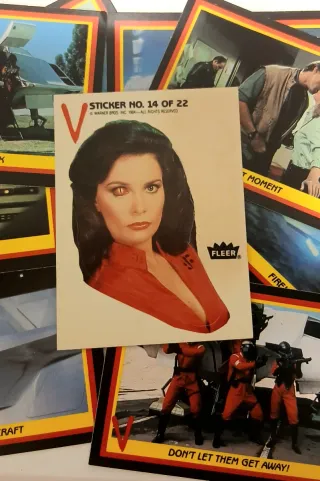 Cromos V Serie TV Fleer 10 +5 E.T.