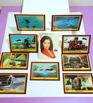 Cromos V Serie TV Fleer 10 +5 E.T.