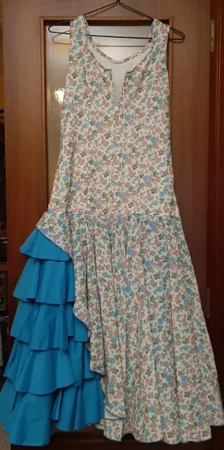 Traje de flamenca 8 años
