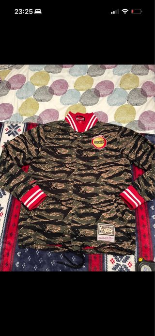 Chaqueta Mitchell & Ness Talla M Camuflaje