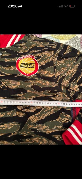 Chaqueta Mitchell & Ness Talla M Camuflaje