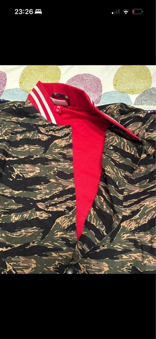 Chaqueta Mitchell & Ness Talla M Camuflaje