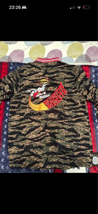 Chaqueta Mitchell & Ness Talla M Camuflaje
