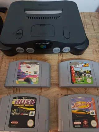 Nintendo 64 Console + Controller + Games