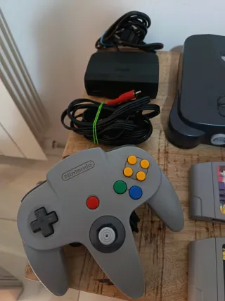 Nintendo 64 Console + Controller + Games
