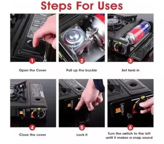 Cocina de Gas Portátil BDZ-155-A
