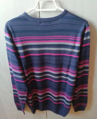 Jersey rayas OWK talla L Hombre