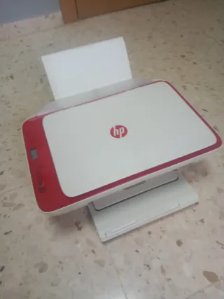 Impresora HP DeskJet 2633 Rosa y Blanca