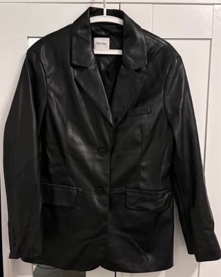 Blazer Negro Bershka