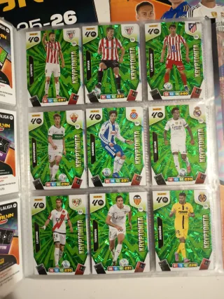 2x Colección Adrenalyn XL 25-26 Completa sin BO