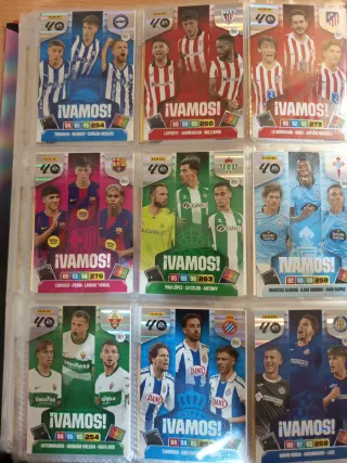 2x Colección Adrenalyn XL 25-26 Completa sin BO