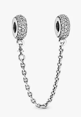 Cadena de seguridad Pandora plata