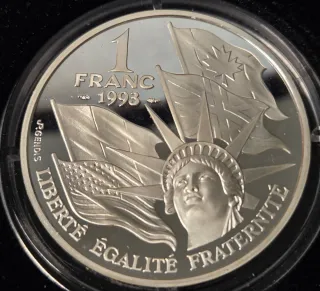 Colección 3 Monedas Plata Desembarco Normandía