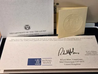 Colección 3 Monedas Plata Desembarco Normandía