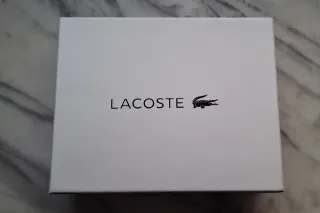 Portafoglio Lacoste uomo marrone scuro