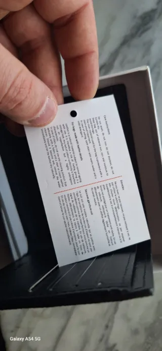 Portafoglio Lacoste uomo marrone scuro