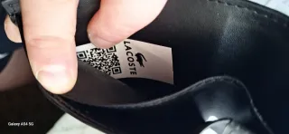 Portafoglio Lacoste uomo marrone scuro