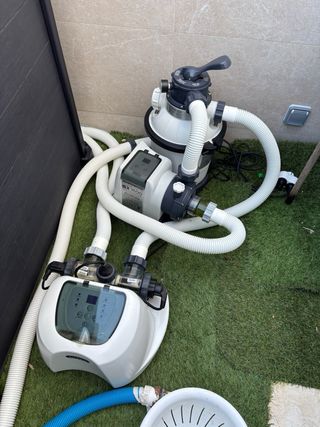 Piscina graffite grey premiun INTEX