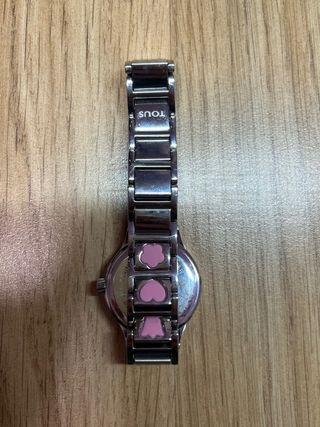 Reloj Tous Plateado y Rosado - edicion limitada