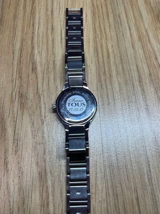 Reloj Tous Plateado y Rosado - edicion limitada