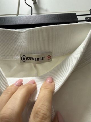 Pantaloni tuta Converse donna bianchi