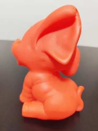 Vintage Rubber Toy - Dumbo (70's)