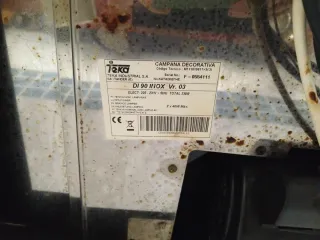 Campana extractora teka de cocina