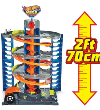 Parking Hot Wheels Mega Garage. Sin coches.