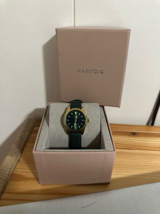 Orologio Donna Parfois Dorato e Verde