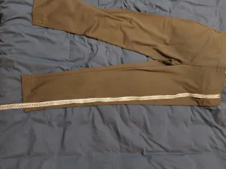 Pantaloni Carla Ferroni Marrone Fango Tg 46