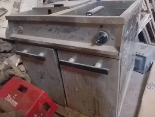 Freidora industrial a gas